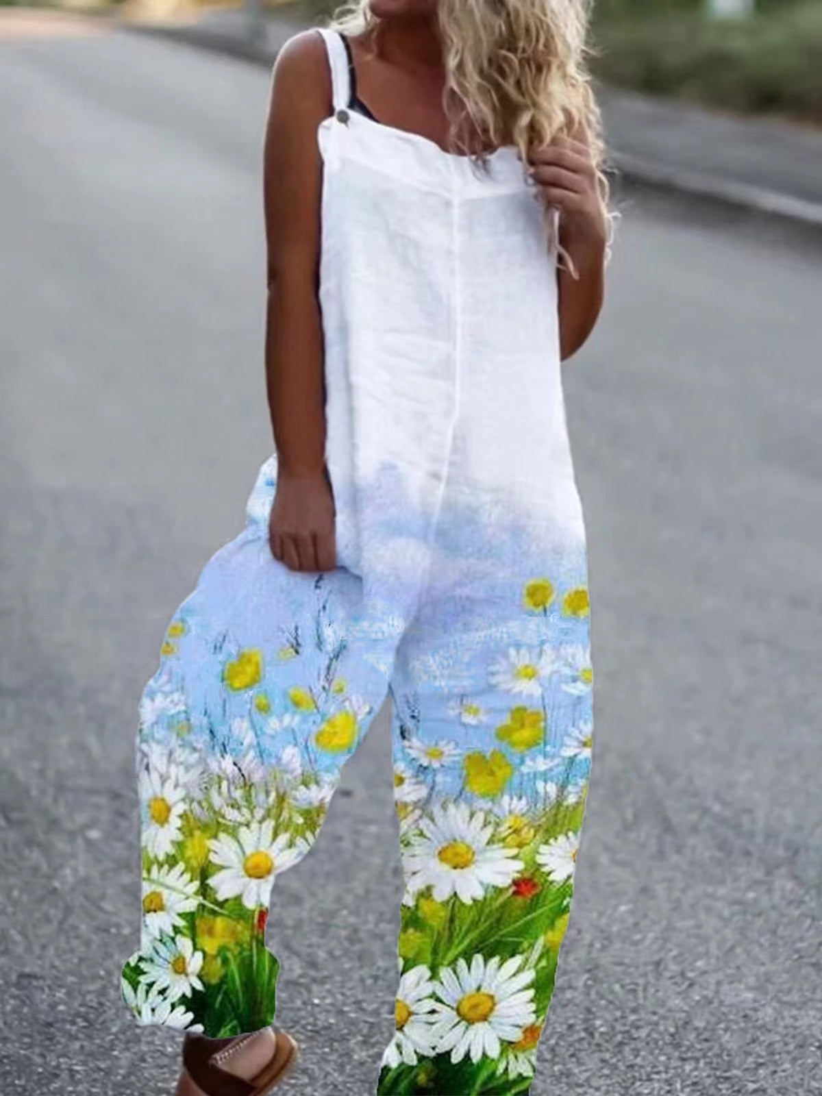 Sunflower Jumpsuit Overalls